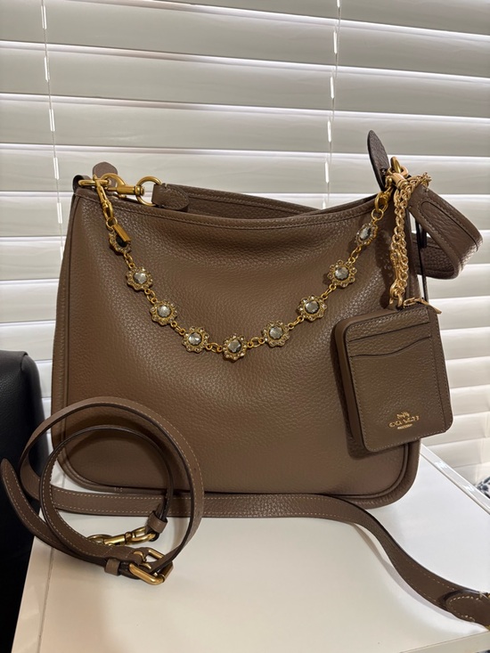 Coach Handbags - ✨🤎Coach Cary Bag In Dark Stone With Matching Wallet